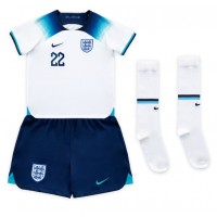 Dres Engleska Jude Bellingham #22 Domaci za djecu SP 2022 Kratak Rukav (+ kratke hlače)